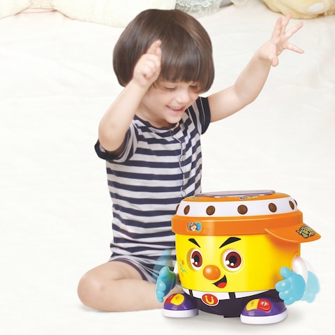 Hola Multifunctional Musical Toys Electronic Robot Toy with Music &amp; Lights
