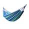 Generic - Hammock Cotton Fabric Canvas Travel Ultralight Camping Swing Bed Green/BlueTxz-2002