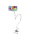 Generic - Mobile Mount Holder With Clip For Apple iPhone 6 White