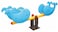 RBWTOYS New Outdoor Spring Rider Seesaw with Fish Face 2 Kids Seat, Playset for Kids.  RW-15236  250x39x107cm