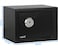 Rubik Mini Safe Box with Key Lock For Home Office Hotel Jewelry Passport Watches Cash Storage (Black)