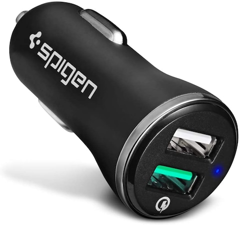Spigen F27QC Quick Charge 3.0 Dual output USB Smart Car Charger QC 3.0 Smart 5V / 2.4A