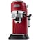 DeLonghi Dedica Style Espresso Coffee Machine EC685, 1300 W, 1.1 L, Red, Metal, Button Control