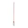 Delcasa Dc1167 Cotton Mop Head With Iron Pole - Long &amp; Durable Handle With Hanging Loop, Cotton Mop Wide Head With Looped Cotton Threads, Ideal For Cleaning All Kind Of Floors Under Sofa &amp; Beds