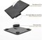 Lushh Natural Stone Square Slate Coaster for Drink Bar Kitchen Home, Handmade Natural Rough Edge, 6pcs Set 10x10 Cm