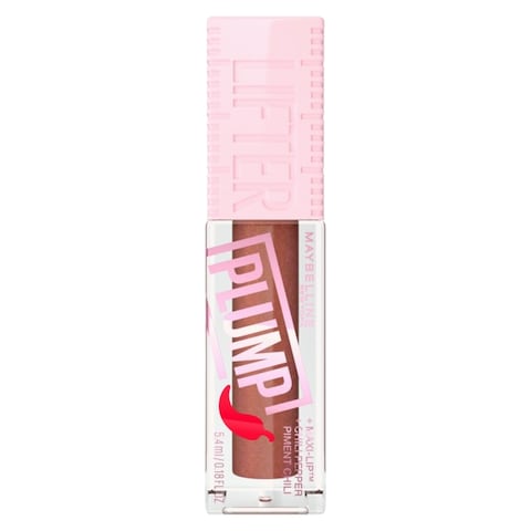 Maybelline New York Lifter Plump Lip Gloss 007 Cocoa Zing 5.4ml