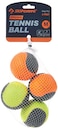 Skipdawg Original Tennis Squeaker Ball Dog Toy, 4 pack Medium 3034