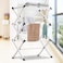 Dreamons Link Household Indoor Folding Clothes Drying Rack, Dry Laundry and Hang Clothes,Towel Rack
