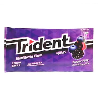 Trident Mixed Berries Gum 8GR