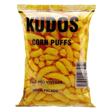 Kudos Salt And Vinegar Corn Puffs 20G