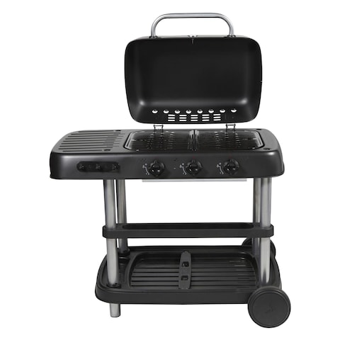 Carrefour Hyba Xl1 Charcoal Grill Black