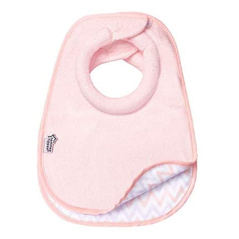 Buy Tommee Tippee Closer To Nature Milk Feeding Bib TT463530 Pink Pack of 2 in UAE