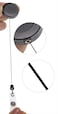 Generic Tupalizy Retractable Badge Holder Id Badge Reel Clips For Keys Pockets Customizing Art Craft Gifts Work Coworkers Nurses Hospital Nursing School Office Use