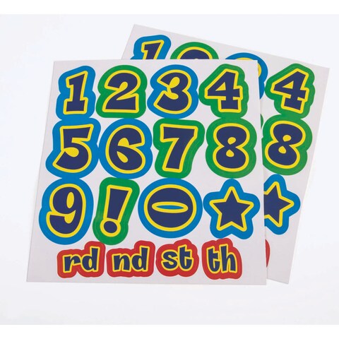 Forum Novelties Stick on Letter Birthday Banner