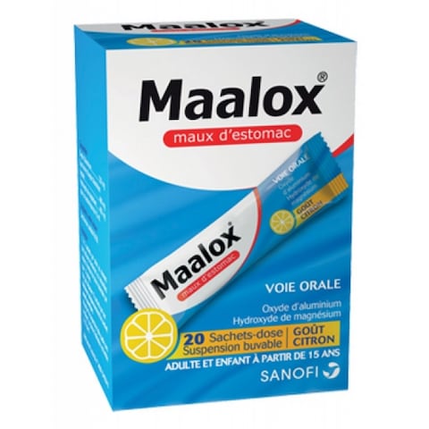 Maalox Sachets 20 Per Pack