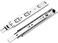 AL ARQAM Soft Closing Steel Ball Bearing Drawer Slide Rail Runner- 12 inch (31cm)