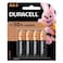 Duracell Plus Power Long Lasting Battery 1.5V 8 Pieces Gold/Black