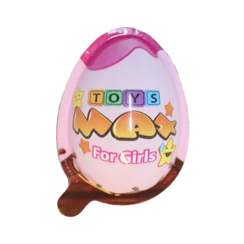 Max Chocolate Egg for Girls - 15 gram