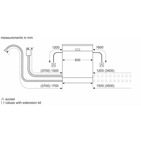 Siemens Dishwasher SN23HW26MM