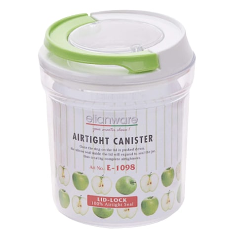 Elianware E-1098 Airtight Round Canister