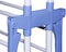 Leostar Three Layer Clothes Rack Hanger With Wheels