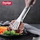 Prestige Stainless Steel Tong   Kitchen Cooking Tongs   Cooking Barbecue Grilling Food Tongs   Steak Tongs, Salad Tongs, Dessert Tongs For Buffet