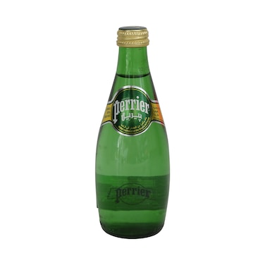 Perrier Natural Sparkling Mineral Water Glass Bottle 330ml
