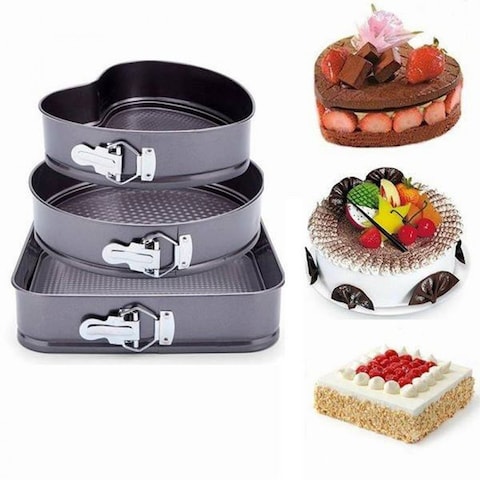 Generic 3-Piece Cake Mould Mix Set