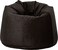 Luxe Decora Soft Suede Velvet Bean Bag Cover Only (3XL, Coffee Brown)
