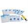 Generic-10Pcs Transparent Vacuum Bags Clothes Storage Travel Space Saver Garment Seal with Hand Pump