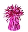 Party Time 1-Piece 5" Pink Metallic Wrapped Balloon Weights for Birthday Party Decoration - 137 grams
