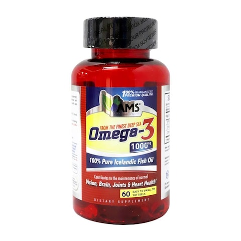 AMS Omega-3 1000mg Softgel Capsule 60s