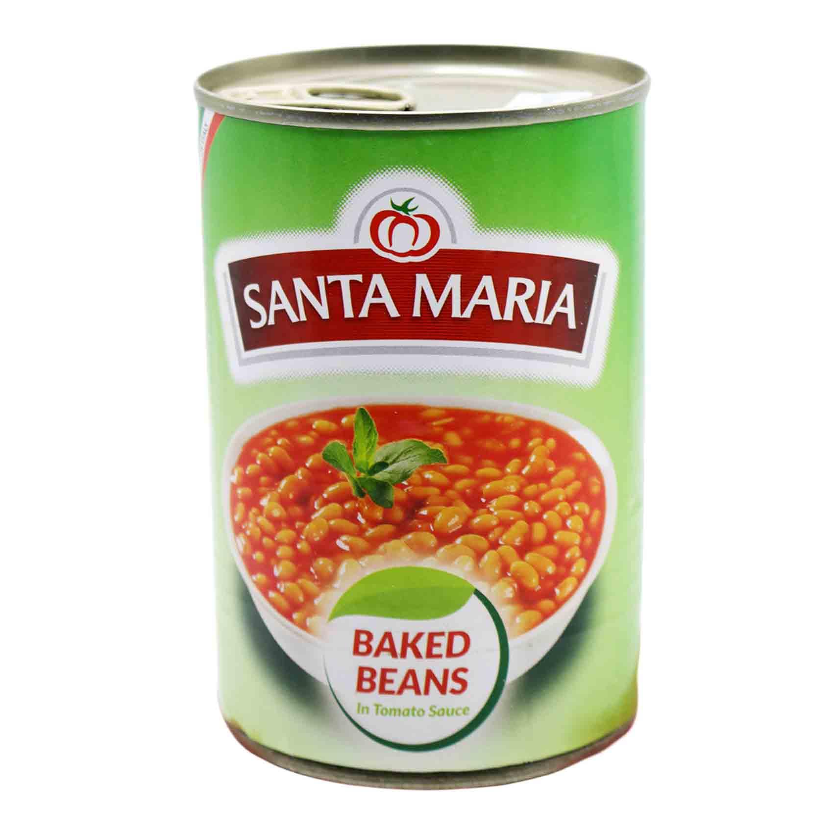 Santa Maria Baked Beans In Tomato Sauce 400G