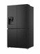 Side By Side Refrigerator 12.4Cu.ft Freezer 6.7Cu.ft, Cross Doors, Ice Maker Dispenser 351، Inverter  L RQ67W2IQ Black - (Installation Not Included)