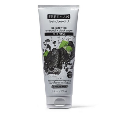 Freeman Detox Charcoal And Black Sugar Mask 175ML