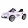 RBWTOYS -Power Wheel Kids Electric Battery Powered Ride On Racing Toy Car, Dual motor, S2988 white 104X53.5X56CM