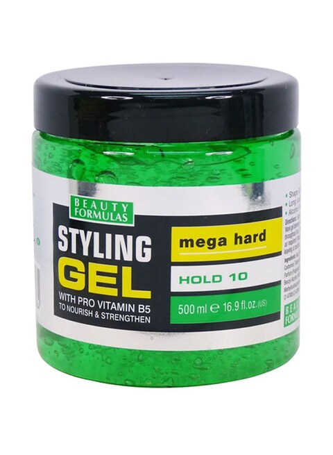 Beauty Formulas - Mega Hard Styling Gel 500ml