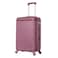 Senator Hard Case Large Suitcase Luggage Trolley For Unisex ABS Lightweight Travel Bag with 4 Spinner Wheels KH1065 Maroon