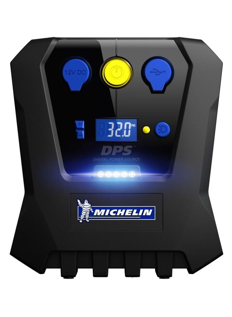 Michelin - High Power Rapid Tire Inflator Black Cae-12266