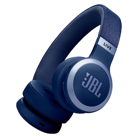 JBL Live 670NC Bluetooth Over-Ear Headphones Blue