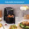 Midea 4.7L XL Air Fryer 1500W With Dual Cyclone Rapid Hot Technology For Frying, Grilling, Broiling, Roasting, Baking, Toasting, Timer Up To 60 Minutes &amp; Temperature Control Up To 200&deg;C - MFTN40D2