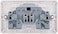

MODI 13A 2 Gang Switched Socket, Single Pole MD-HWD5038