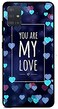 Theodor - Samsung Galaxy A71 Case Cover You Are My Love Flexible Silicone Cover