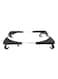 Generic - 360 Degree Movable Base Frame Black/Silver 70x70centimeter