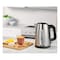 Braun PurShine Water Kettle WK 1500, 2200 W, 1.7 L, Black, Stainless Steel, Cordless
