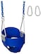 RBWTOYS Outdoor  Solid Color Toddler Swing High Back safety seat with Chains.  Model RW-13126. blue