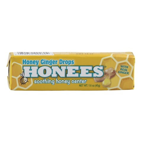 Honees Honey Ginger Candy Cough Drops 45g