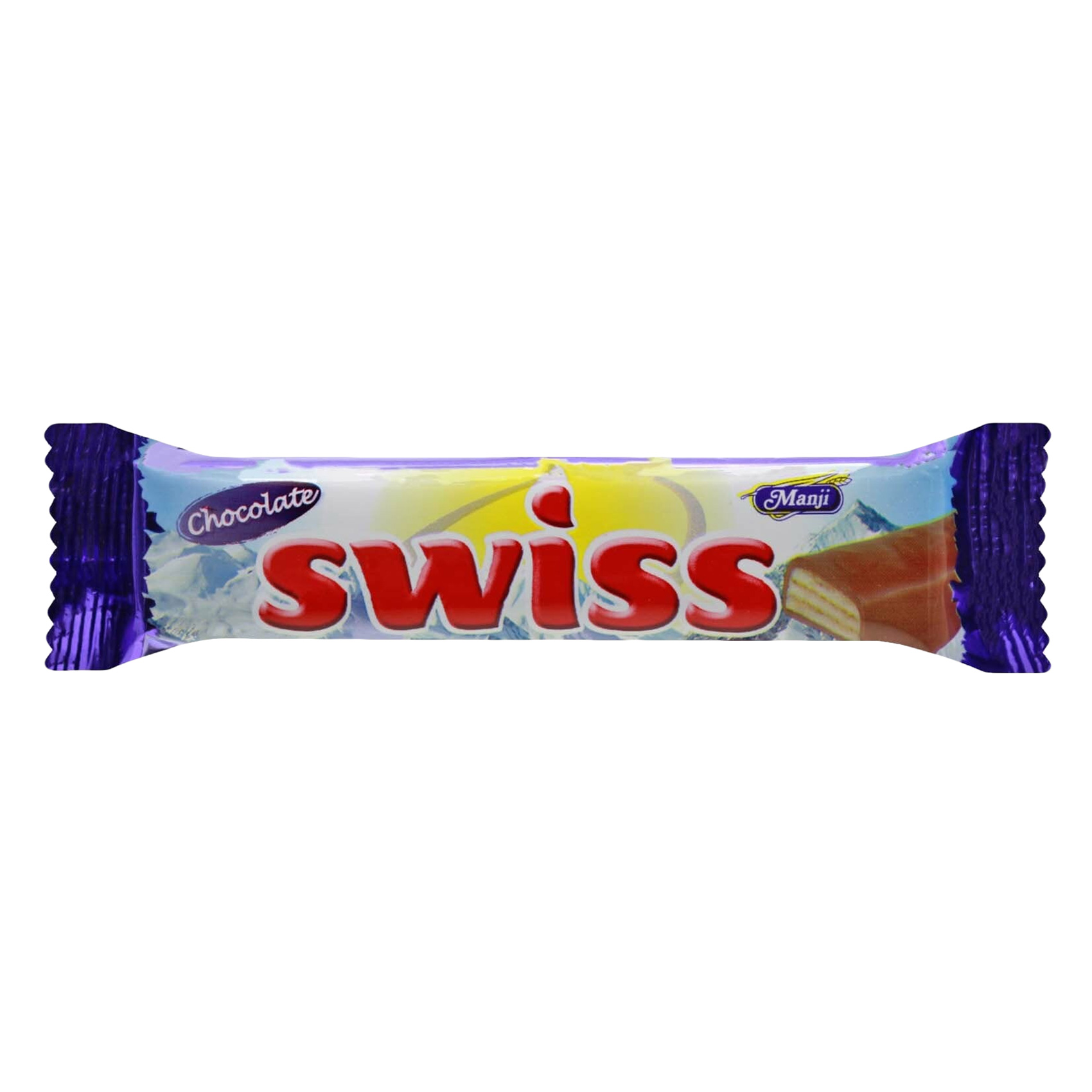 Manji Swiss Chocolate Wafer 30g