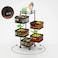 Blooming Time&nbsp;Multi-Function Home Kitchen Bathroom Storage Basket Trolley (5 Layer)