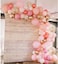 Soonlyn Rose Gold Balloons 100 Pack Gold And Pink Balloons And Pink Confetti Balloons Arch Kit For Bridal Shower Baby Shower Party Decoration